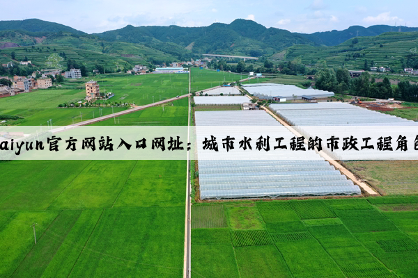 kaiyun官方网站入口网址：城市水利工程的市政工程角色